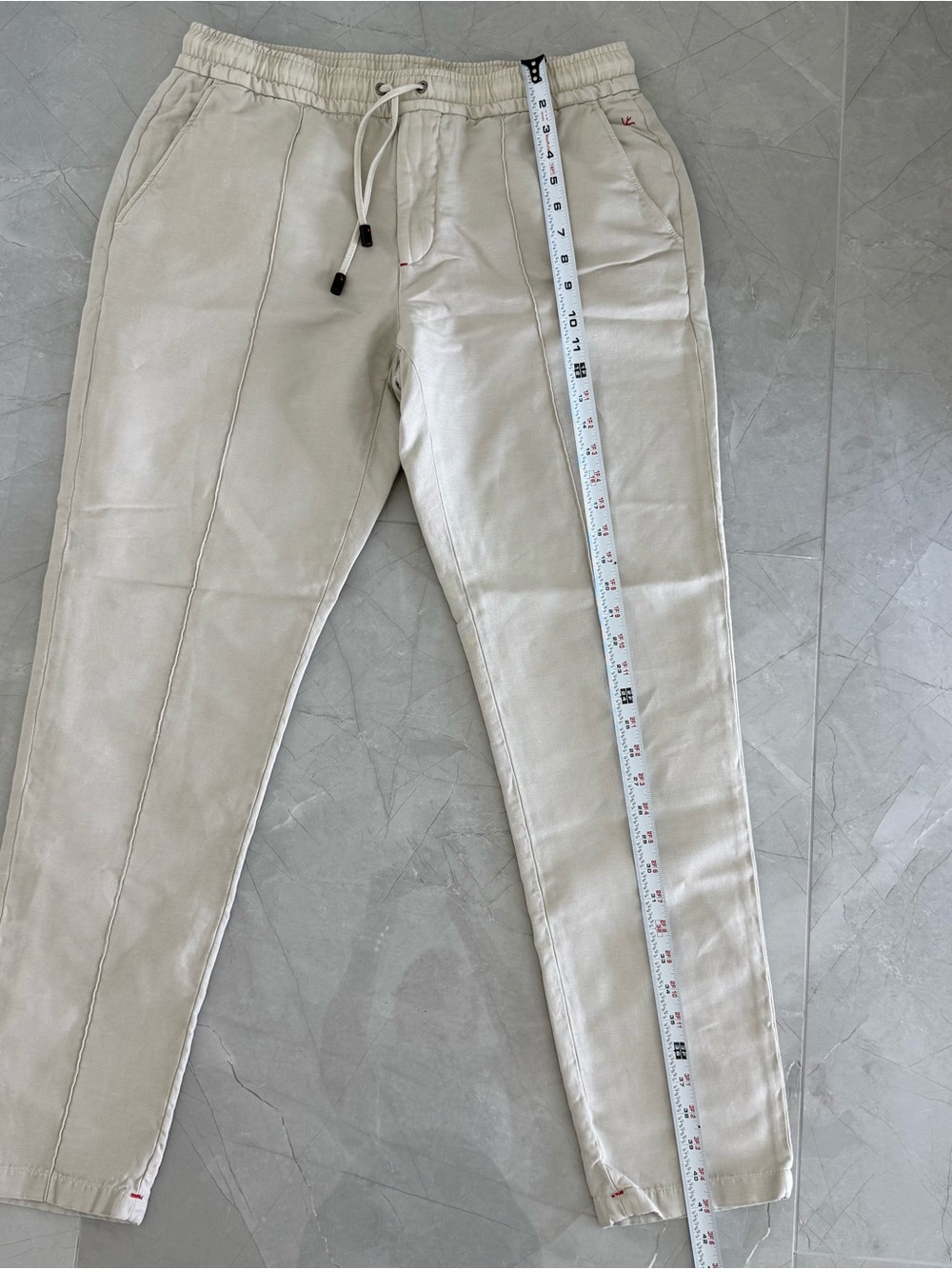 Isaia Drawstring Trousers - Picture 11 of 14